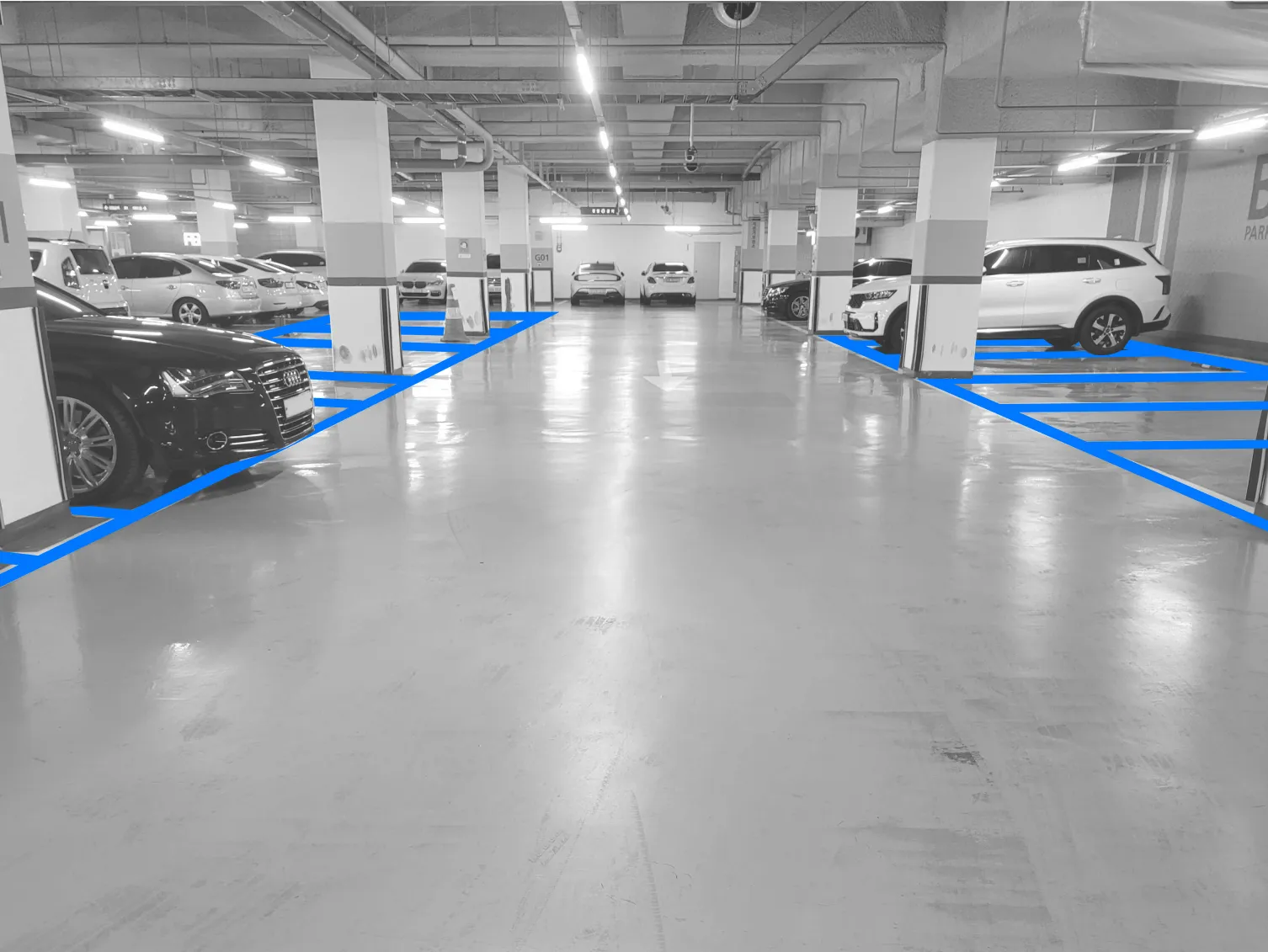 아파트 부설주차장 외부 개방 사례